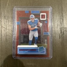 2022 panini clearly donruss football aidan hutchinson 22/49
