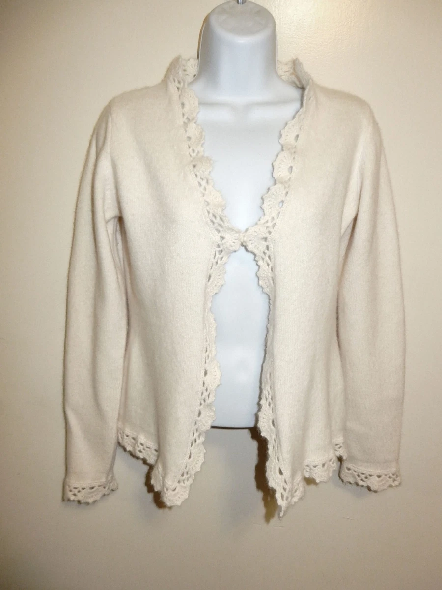 Banana republic white cardigan clearance