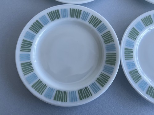 6 VINTAGE PYREX MATCHMAKER TEA SIDE PLATES 16cm- FANTASTIC CONDITION - Picture 7 of 10