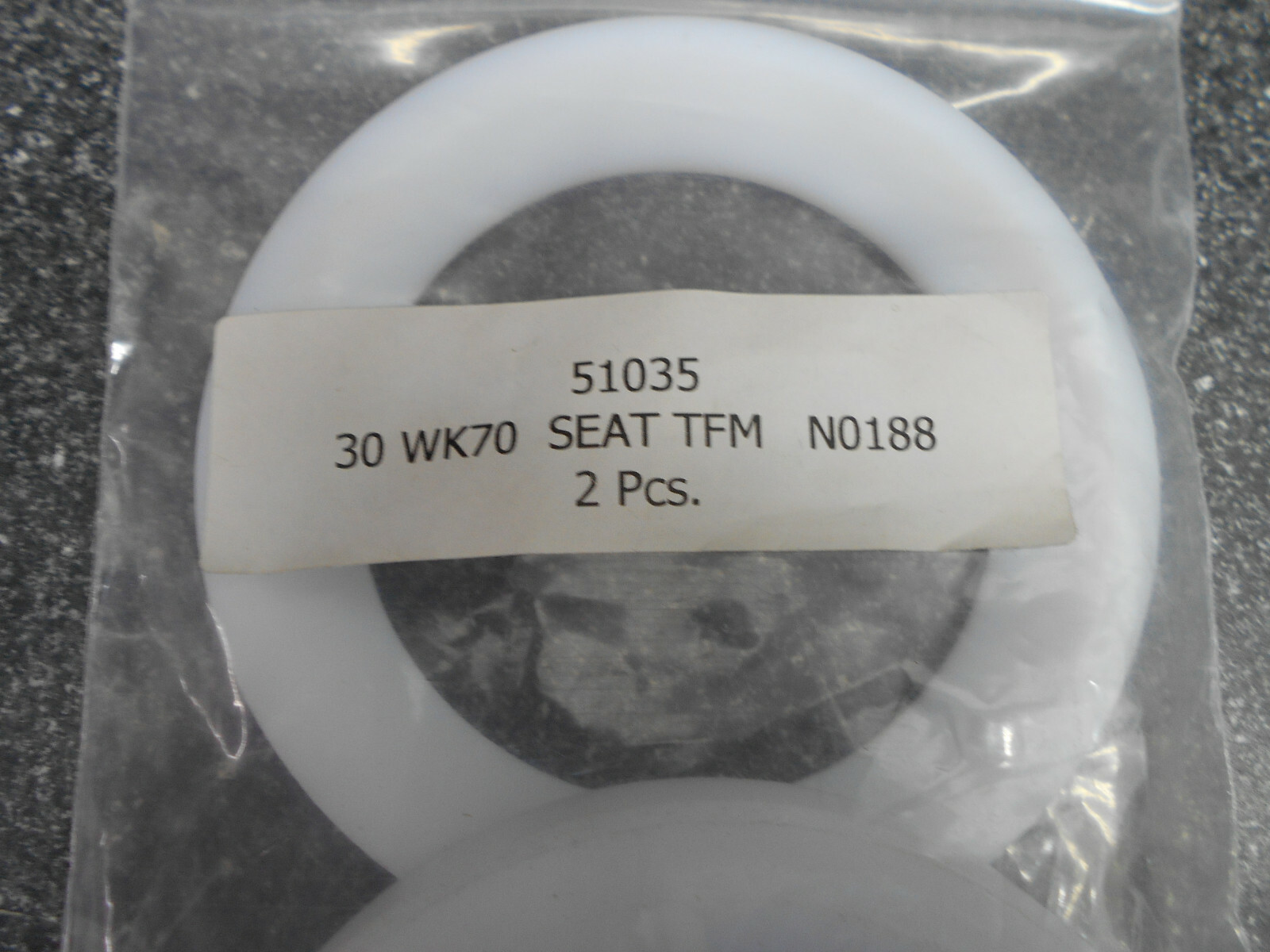 FLOWSERVE 30 WK70 TFM SEAT 2PCS 51035 eBay