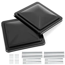 2 Roof Vent Cover 14" x 14" Replacement Lid For Camper RV Trailer Motorhome