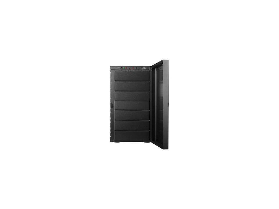 iStarUSA S-917 Black Aluminum / Steel Tower Compact Stylish mini-ITX Tower - Image 4 of 4