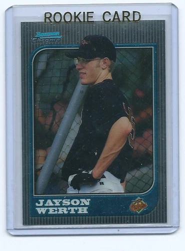 Jayson Werth 1997 97 Bowman Chrome Rookie Card #293