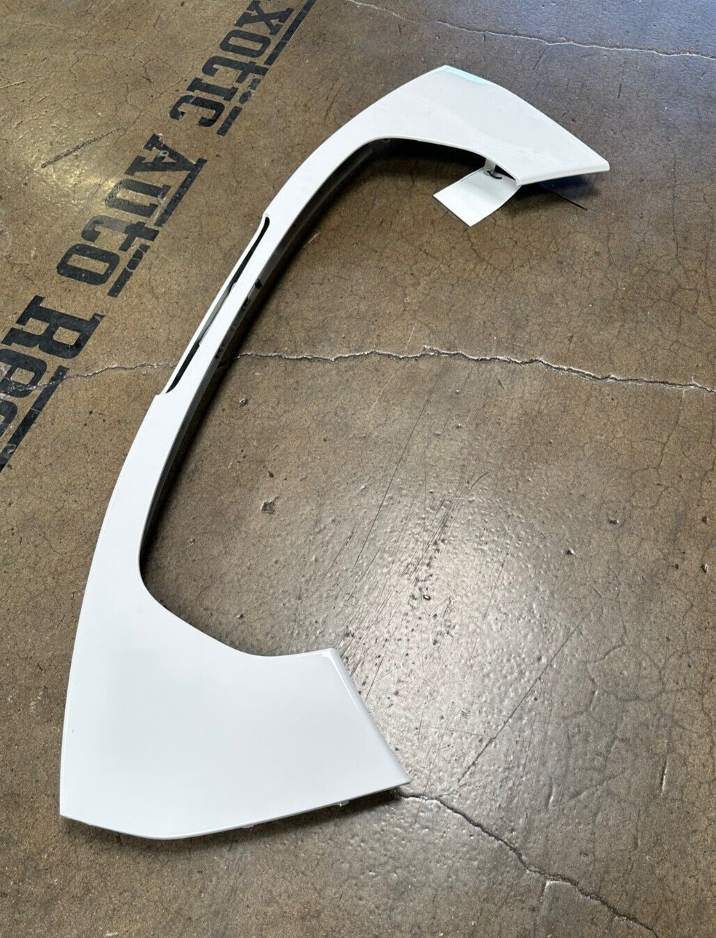 Ferrari SF90 Spider, Rear Tail Finish Panel Spoiler, Used, P/N 985830960
