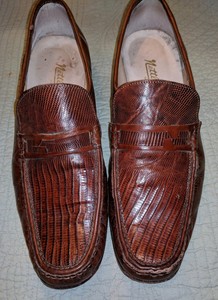 lizard loafers