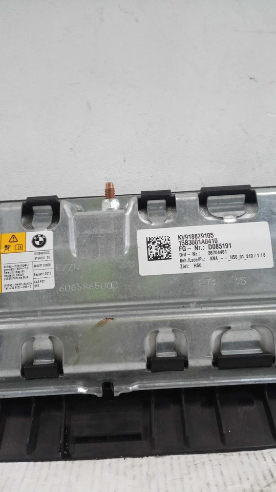 Used Instrument Panel Air Bag fits: 2016 Bmw 550I GT front passenger knee Grade Foto 2 de 4