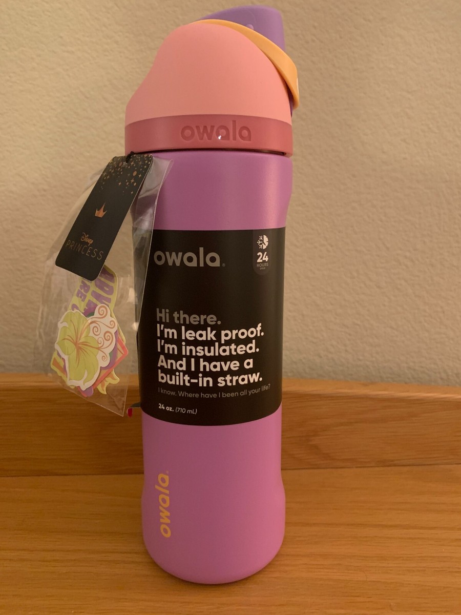 Owala 24oz プリンセスコレクション　ベル Owala Disney Princess Belle 24oz FreeSip with stickers AUTHENTIC