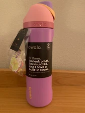 Owala NEW Disney Princess "Rapunzel" 24oz Free Sip *In Hand!* With Stickers!
