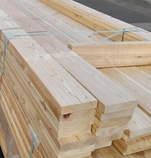 5,75 &euro;/m Terrassendielen 27x120mm sibirische L&auml;rche glatt/glatt Diele Zaun Holz