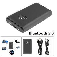 NEW Bluetooth 5.0 Transmitter and Receiver Wireless 3.5mm Audio Output Low Delay