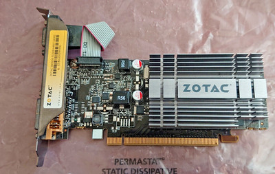 ZOTAC NVIDIA GeForce 8400 GS low profile 512MB, VGA, DVI, HDMI, ZT-84GEH2M-HSL