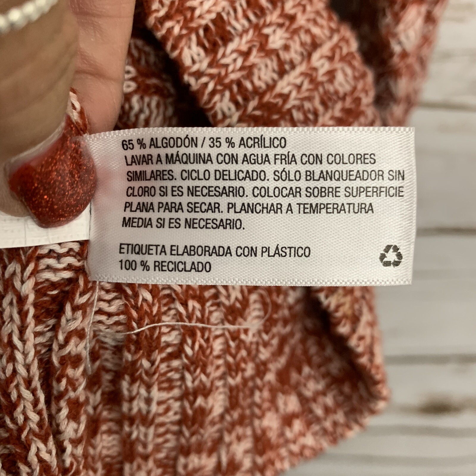 Universal Thread Heathered Cable Knit Sweater - image 6