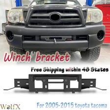  Winch Plate Part For 2005-2015 Toyota Tacom Built-in Winch Mounting Plate Steel