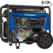 Westinghouse 12,500-W Portable Hybrid Dual Fuel Gas Generator with Remote Start