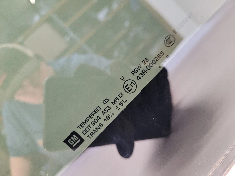 2014 2015 2016 2017 2018 2019 2020 CHEVROLET IMPALA Roof Glass - Imagem 2 de 4