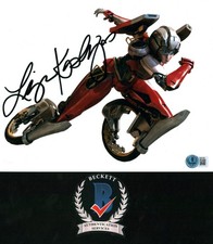 LIZA KOSHY SIGNED TRANSFORMERS ARCEE RISE OF THE BEASTS 8X10 PHOTO BECKETT COA