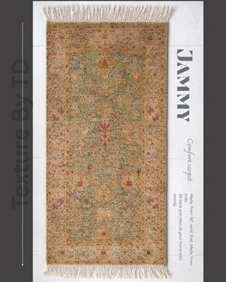Authentic Oushak Wool Rug, Muted Earth Tones, Hand-Knotted Runner, TD Design
