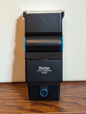 Vivitar Auto Thyristor 3700 Shoe Mount Flash Untested