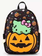 Hello Kitty Zombie Pumpkin Mini Backpack Sanrio