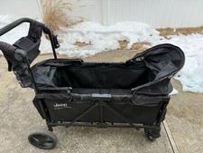Jeep by Delta Children Double Stroller Frame Black for Toddlers