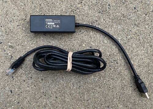 HORI Official Nintendo Switch and Switch OLED Wired Internet LAN Adapter - Picture 3 of 7