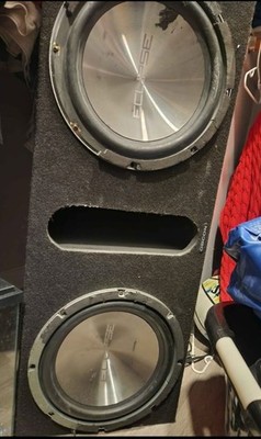Eclipse SW6210 1-Way 12in. Car Subwoofers in box
