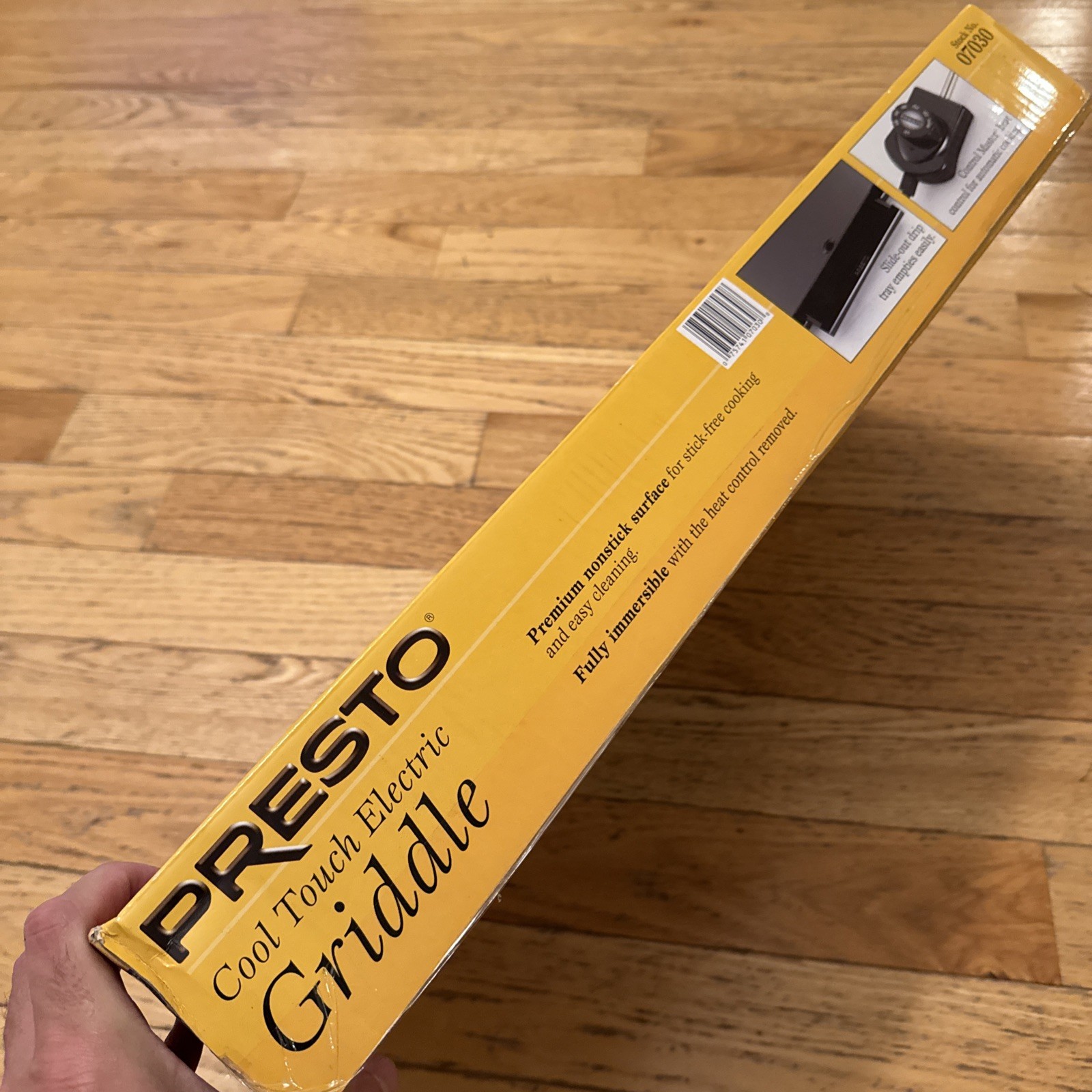 Presto 07030 1500-Watt Cool Touch Electric Non Stick Griddle Sealed NEW