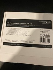STARTECH.COM 10GB FIBER NETWORK CARD 2 PORT OPEN SFP PART PEX20000SFPI