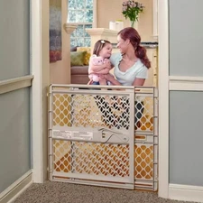 Toddleroo by North States Supergate Ergo Child Gate, Baby Gate for Stairs NEW