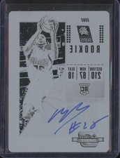 2018-19 Panini Contenders Optic MIKAL BRIDGES RC Auto PRINTING PLATE 1/1 JMP5