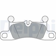 Plaquette de frein Porsche BOXSTER