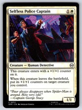 Selfless Police Captain - 12 Marvel's Spider-Man - NM/M - Magic: The Gathering