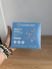 ZINHOME NR1000 NAD+ Berry Juice for skin aging support energy & focus - 30 packs