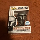 Funko Pop! Star Wars The Mandalorian with Beskar Staff Funko (Exclusive) #479