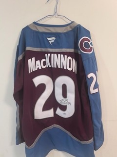 Nathan Mackinnon Signed Colorado Avalanche Jersey Fanatics COA