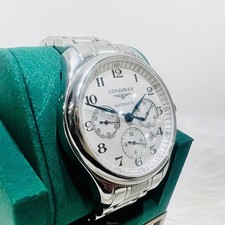 Longines Automatic Master Collection Chrono Steel Men's Watch 139398492 2