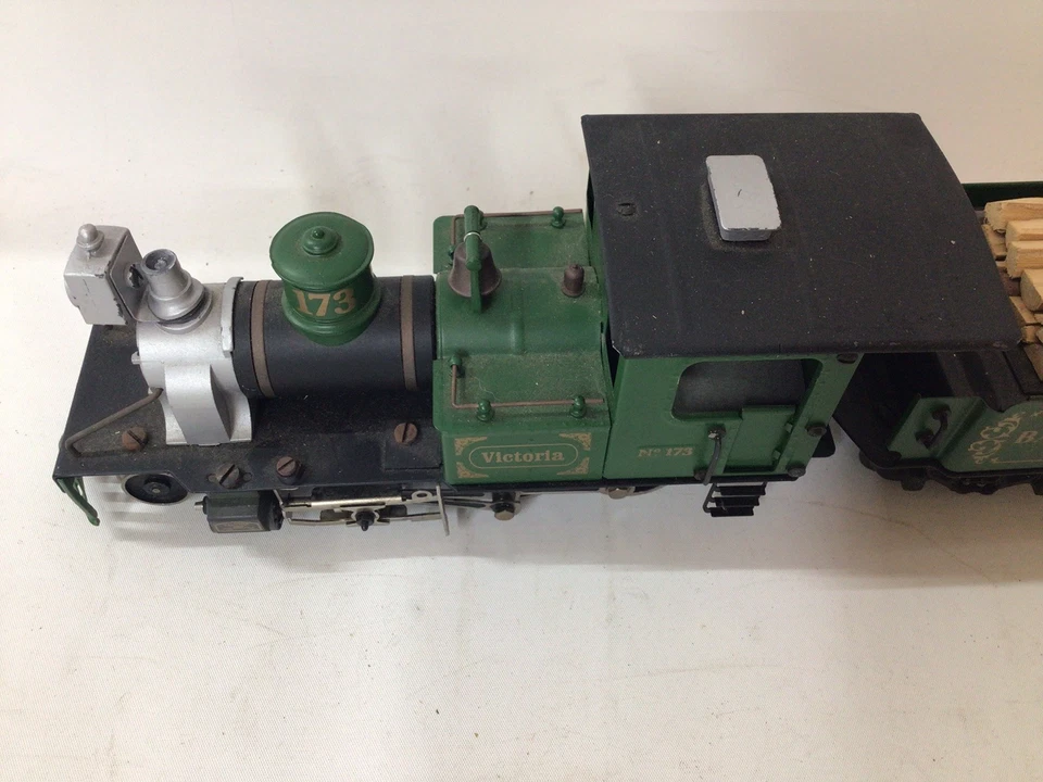 ETS O Gauge Locomotive Train Engine Victoria W/ Tender Long Island B&O w Sound - Image 2 of 4