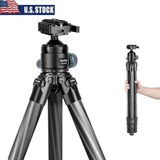 Manbily Carbon Fiber Tripod for Shooting & Camera Picatinny Arca Swiss Adapter