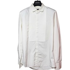 DSQUARED2 White Bib- Tuxedo Shirt