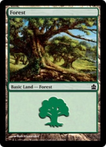 Forest (315)~315/318~NM~(CMD) - Commander~MTG