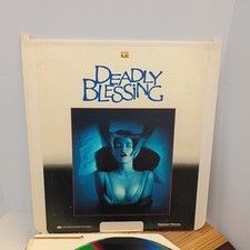 Deadly Blessing 1981 CED Disc System Sharon Stone, Ernest Borgnine
