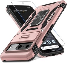 For Google Pixel 8 Case Military Grade Protection Cover with Screen Protector