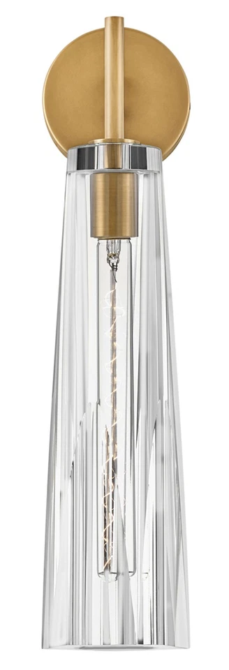 Fredrick Ramond FR31100-CL Cosette 1 Light 21" Tall Wall Sconce - Black Oxide / - Image 4 of 4