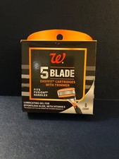 Walgreens 5 Blade Easyfit Cartridges 8 Pack Cartridges NEW 1.88 per gallon