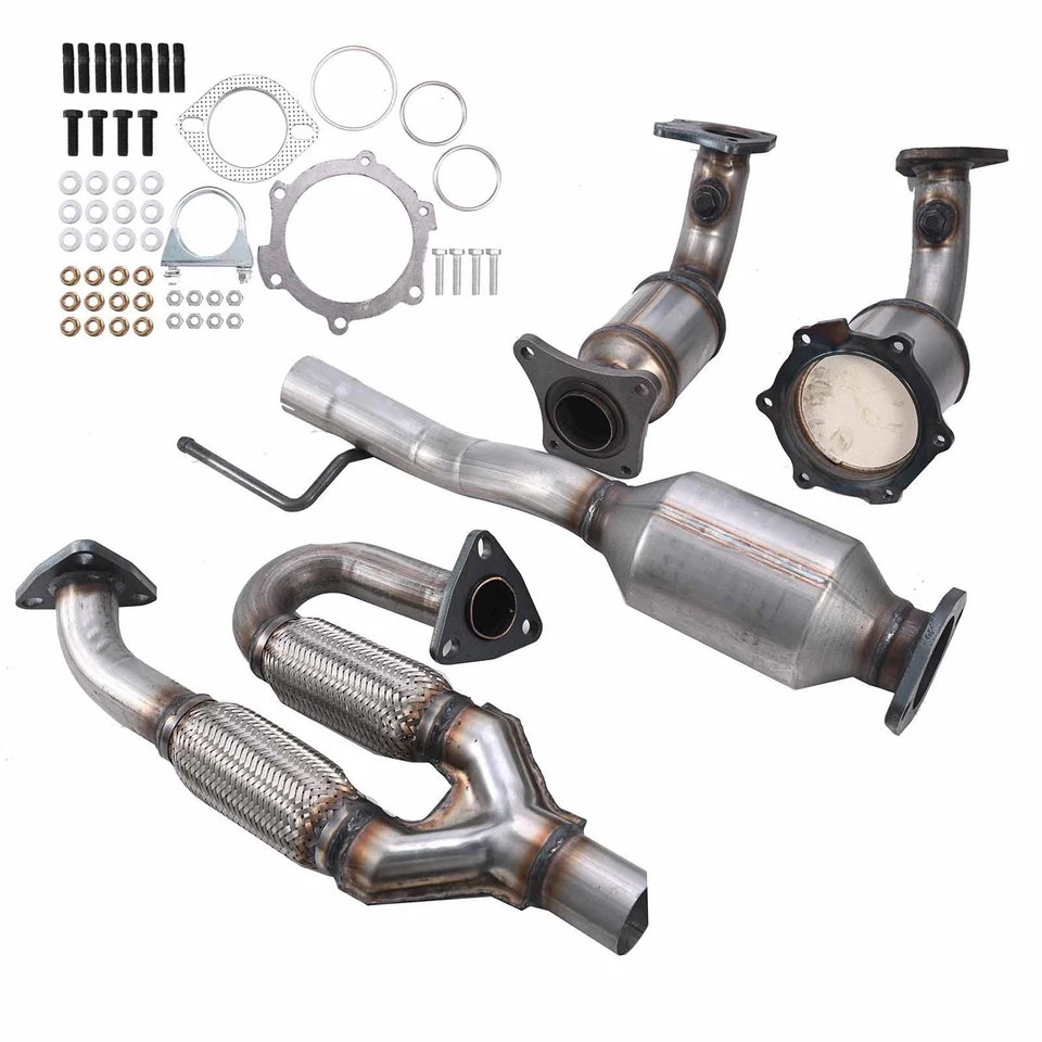 For Nissan Murano 3.5L 2003 2004 2005 2006 2007 LH + RH Catalytic Converter Set - Image 3 of 4