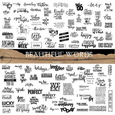Doraking 90PCS Vintage Nice Words Sentences Sweet Happiness Stickers for Deco...