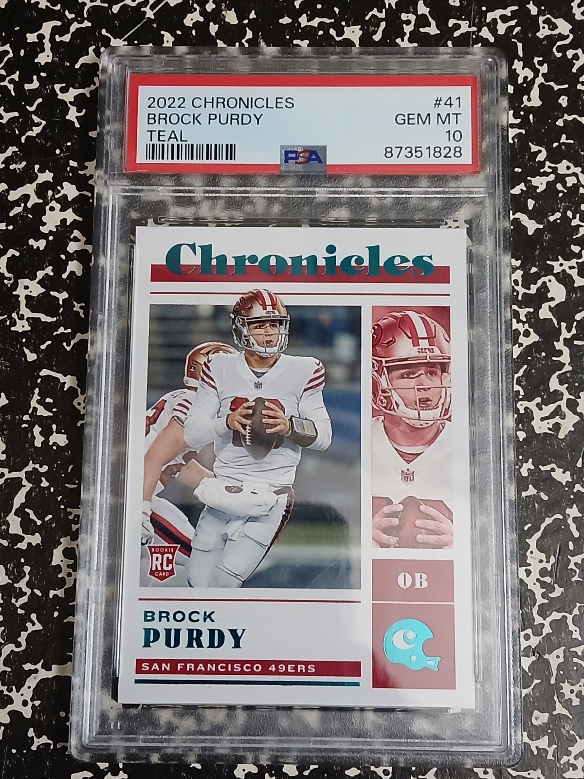 Brock Purdy Panini Chronicles #41 Base