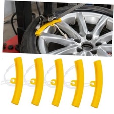 5PCS Car Tire Rim Protector, Vehicle Tyre Changing Wheel Guard 5 PCS Yellow
