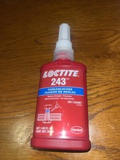 Loctite 243 Blue Threadlocker 50ml Medium Strength Oil Tolerant Removable