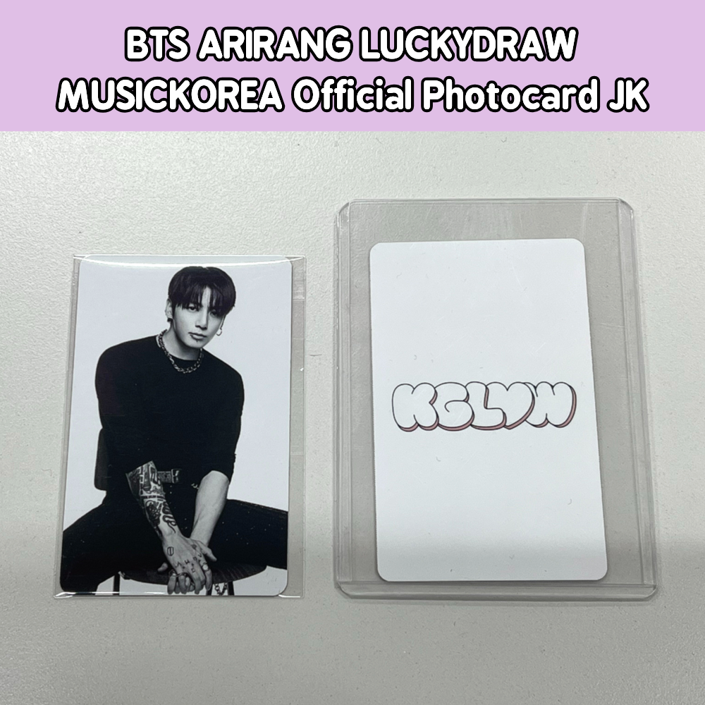 BTS Official store ARIRANG Weverse POP UP, Lucky Draw Photocard | eBay